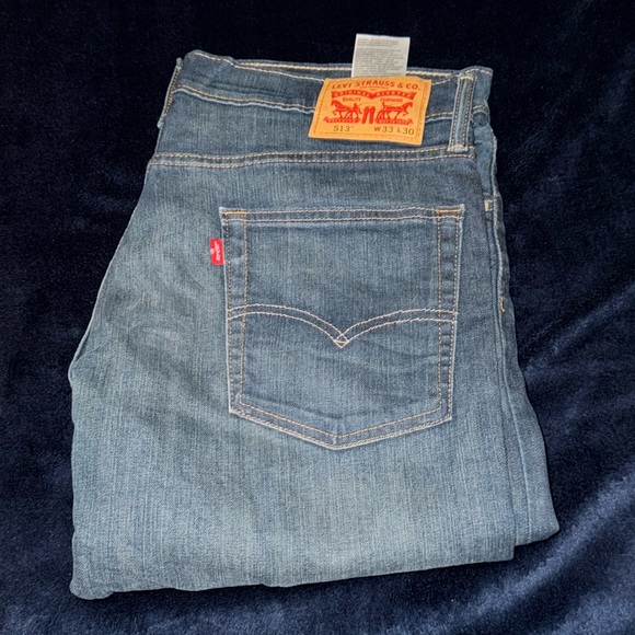 Men’s 513™ SLIM STRAIGHT LEVI'S® FLEX MEN'S JEANS - Picture 3 of 9